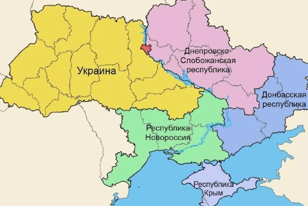 Разделение украины