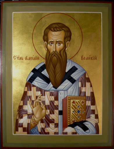 Св. Василий Великий. Икона