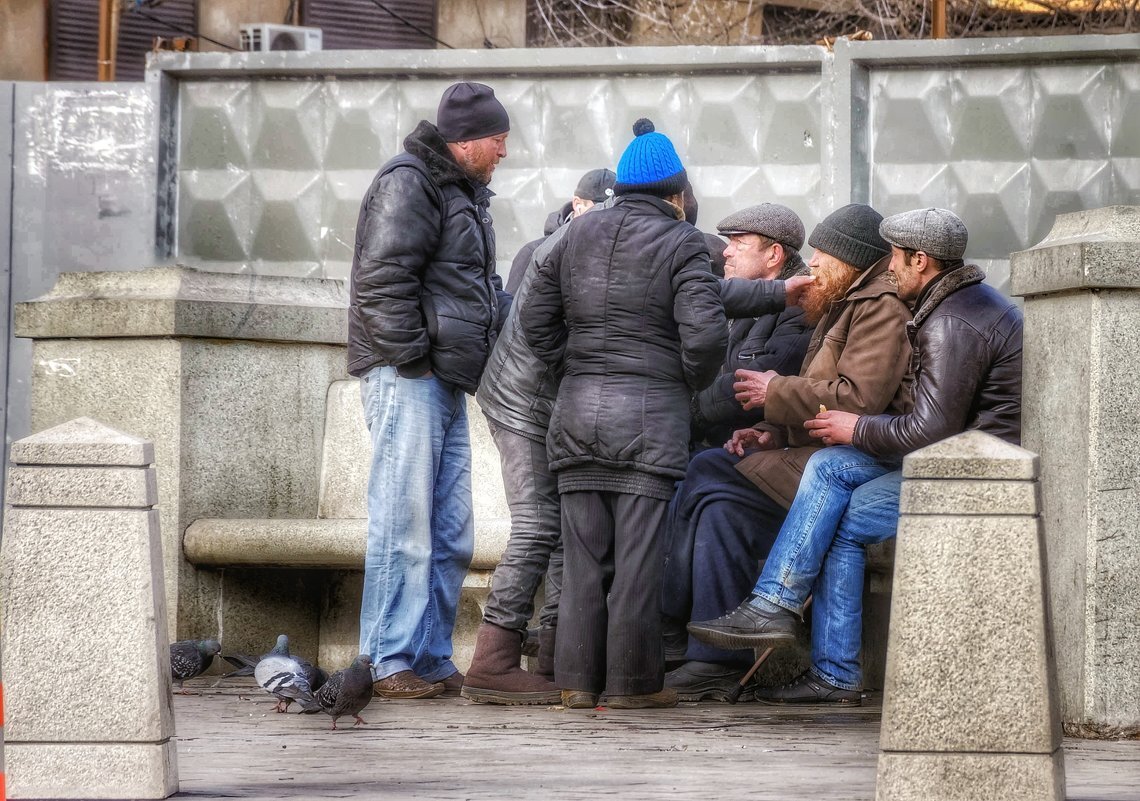 Фото бомжих в москве