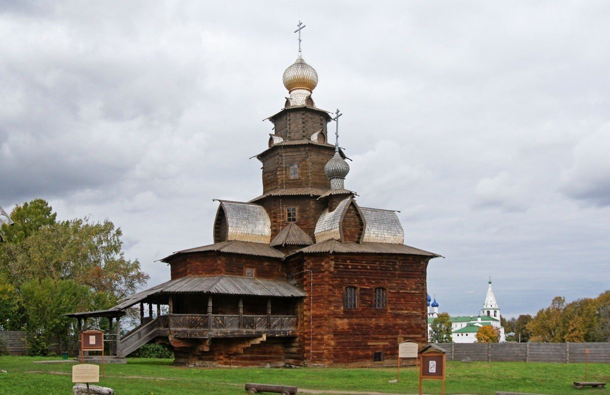 Преображенская Церковь Суздаль Кижи