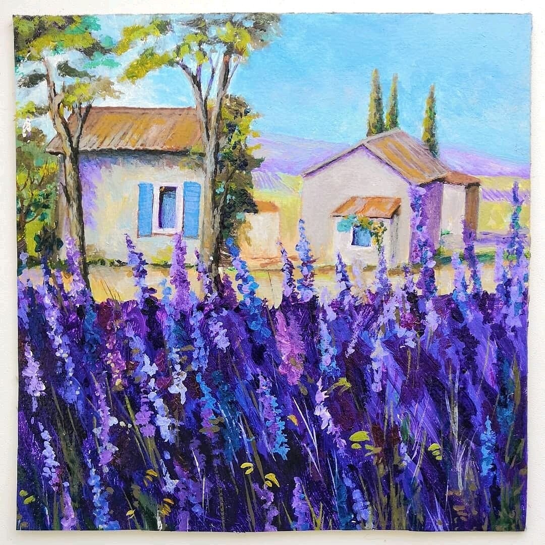 Стащила с Pinterest. Очень уж красивая картина.