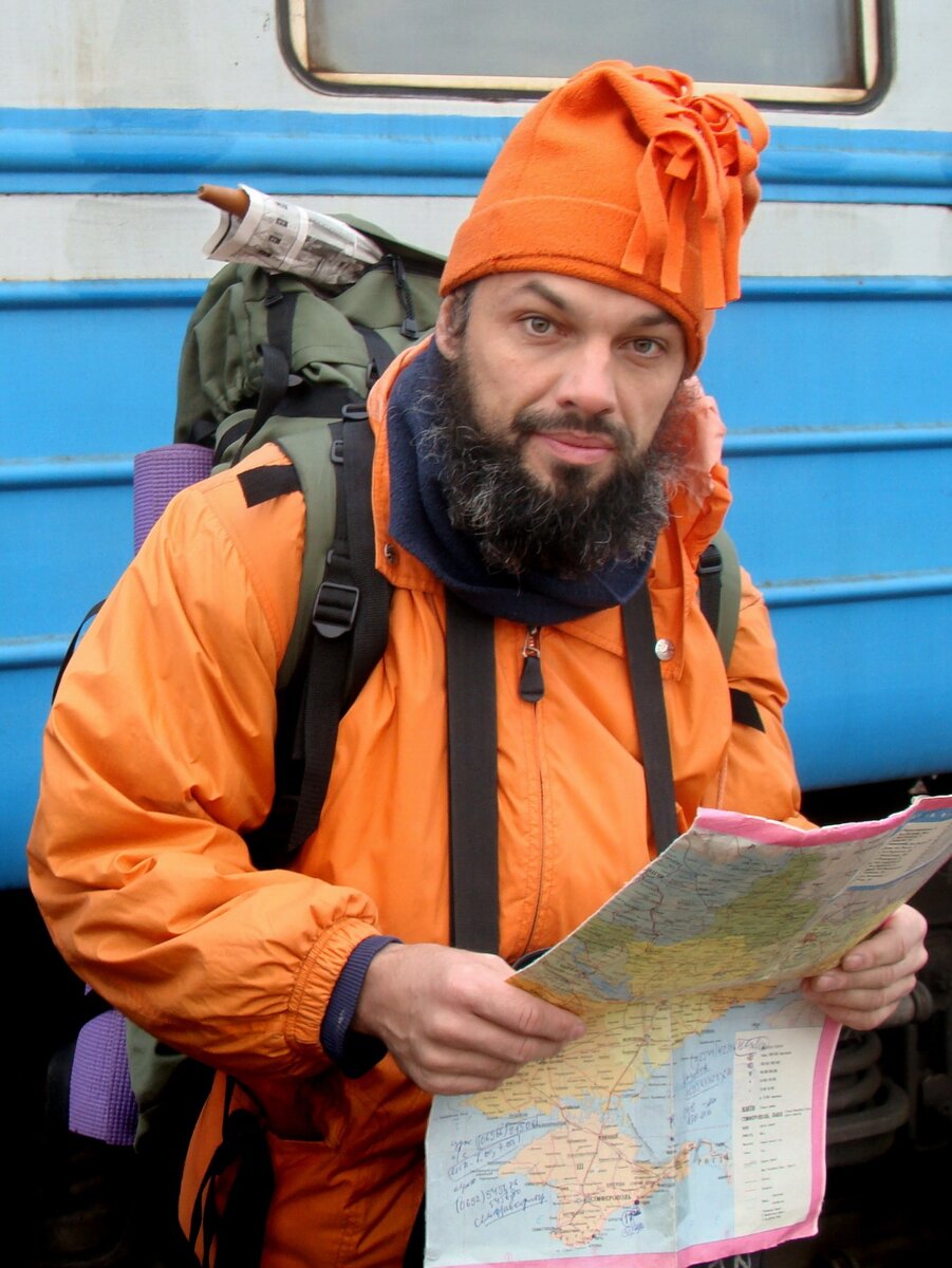 Легендарный автостопщик Антон Кротов