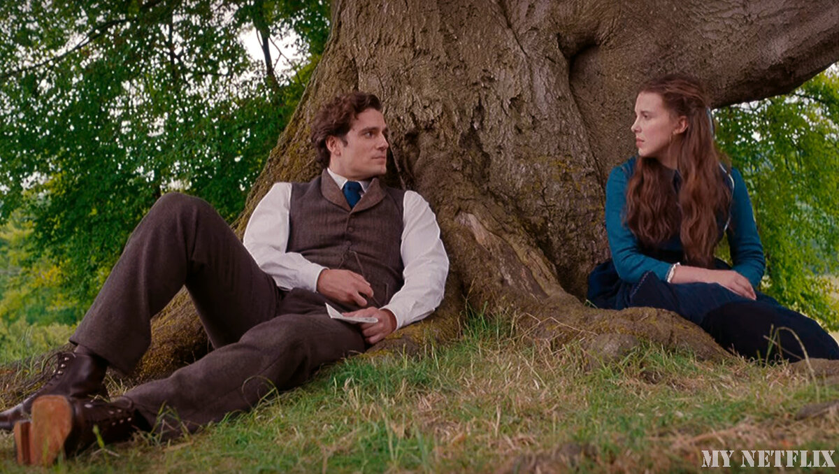 Кадр из фильма "Энола Холмс"