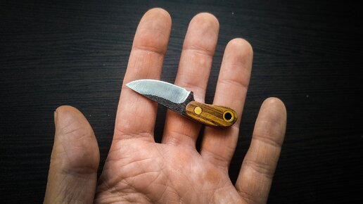 Описание хода работ по изготовлению ножа