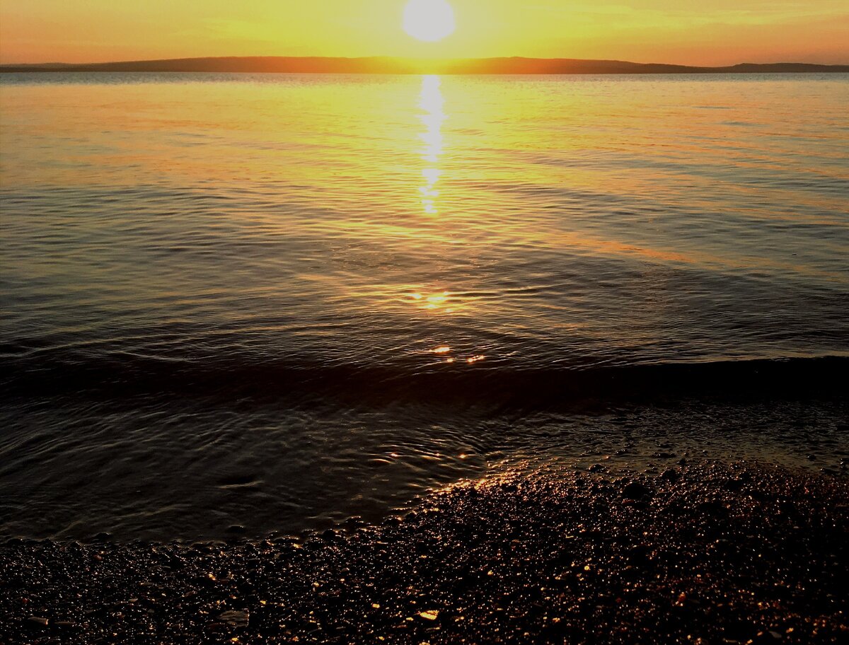 Закат на оз. Беле