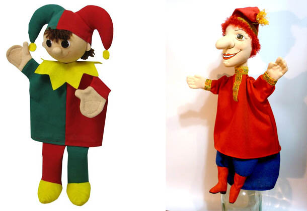 Кукольный театр «Перчаточная кукла Петрушка» купить в интернет-магазине в Москве