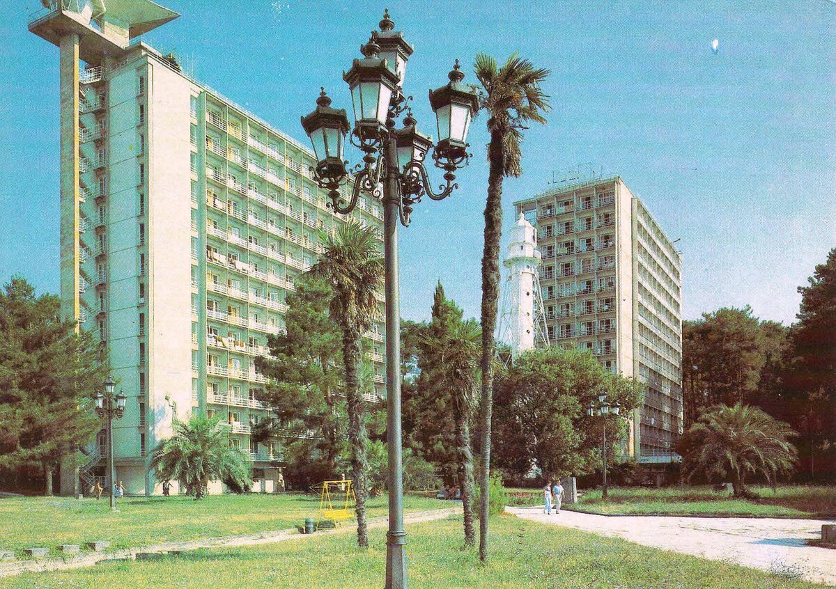пицунда пансионат маяк