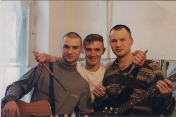 Rock-Экипаж, 1997 год: Винт, Касяка и я. Как молоды мы были....))))
