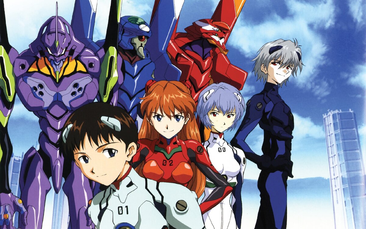 Евангелион аниме. [Neon Genesis Evangelion], 1995-1996. Евангелион Neon Genesis. Евангелион 2002.