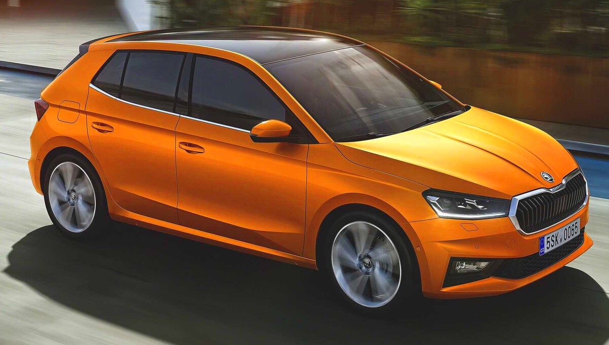 Skoda Fabia 2021 цвета