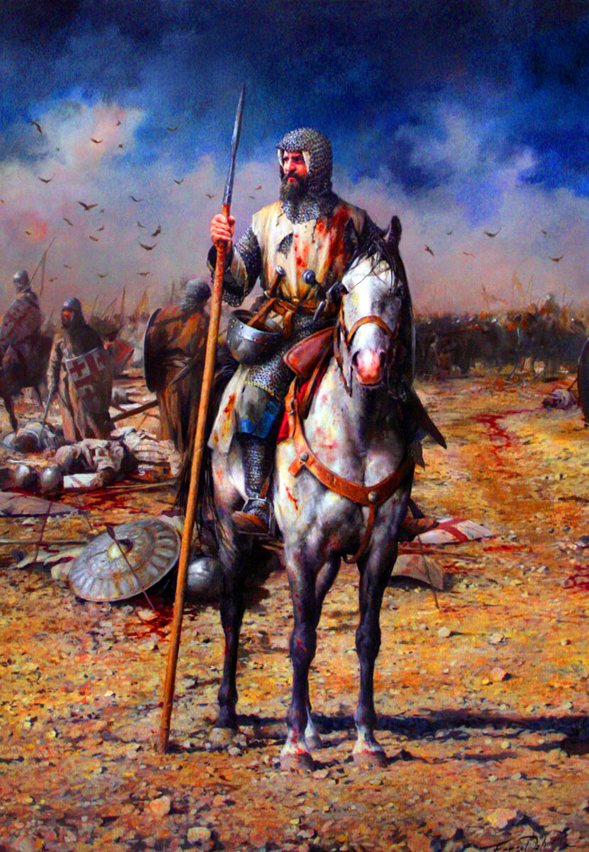 Augusto Ferrer-Dalmau. Иберийский всадник XIII века. 