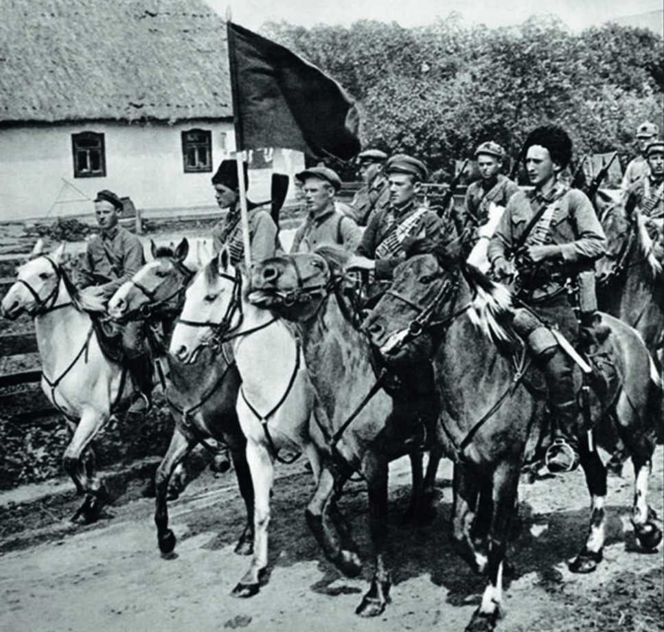 Буденовцы Конармии наступают в Западной Украине летом 1920 года