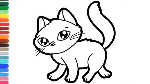 Кот раскраска: векторные изображения и иллюстрации, которые можно скачать бесплатно | Freepik