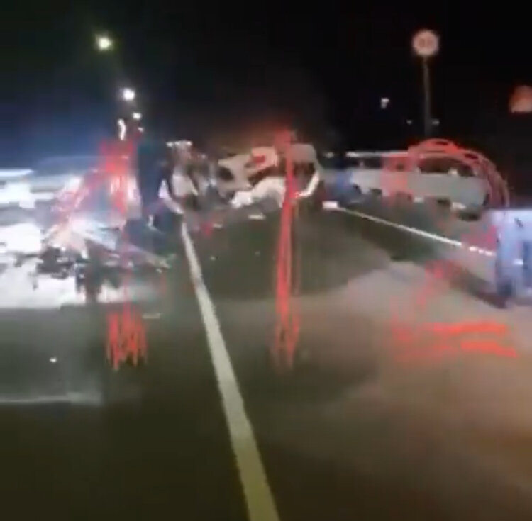 Фото:соцсети трасса на Красную поляну 