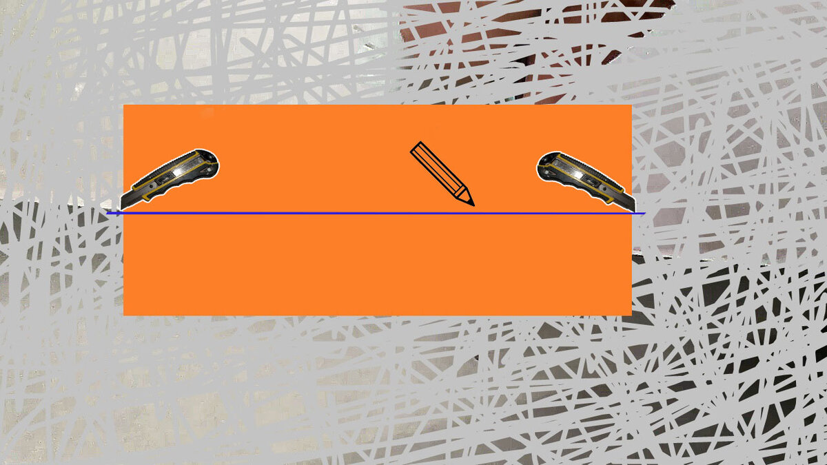 Один из способов разметки