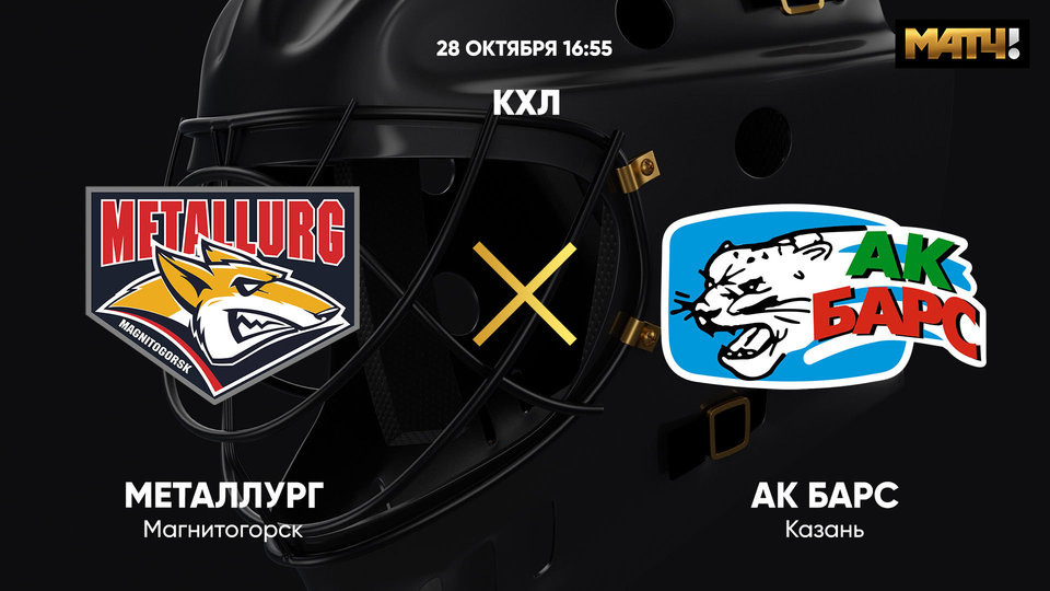 17:00 Хоккей. Металлург - Ак Барс. Чемпионат КХЛ (изображение: sportbox.ru)