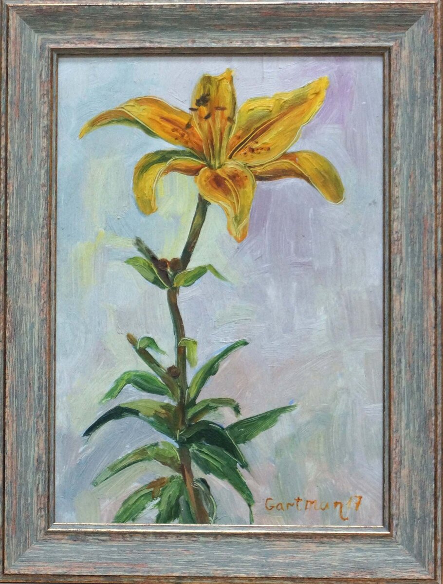 Гартман Наталья Лилия 30х21 км 2017  