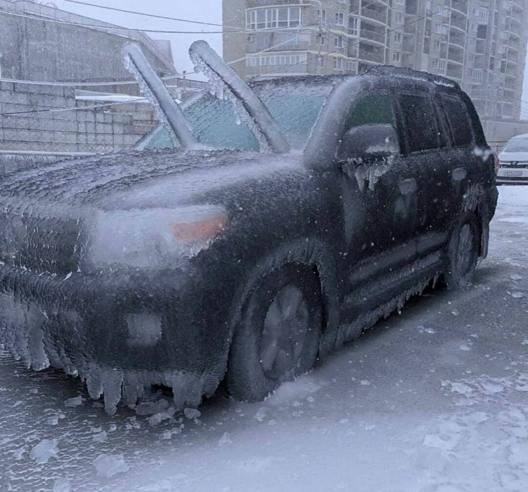 Хранение автомобиля зимой на открытой площадке | СпецТюнинг УАЗ | Дзен