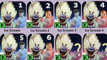 Ice Scream 6,Ice Scream 5,Ice Scream 4,Ice Scream 3,Ice Scream 2,Ice Scream
