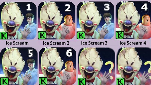 Download Video: Ice Scream 6,Ice Scream 5,Ice Scream 4,Ice Scream 3,Ice Scream 2,Ice Scream