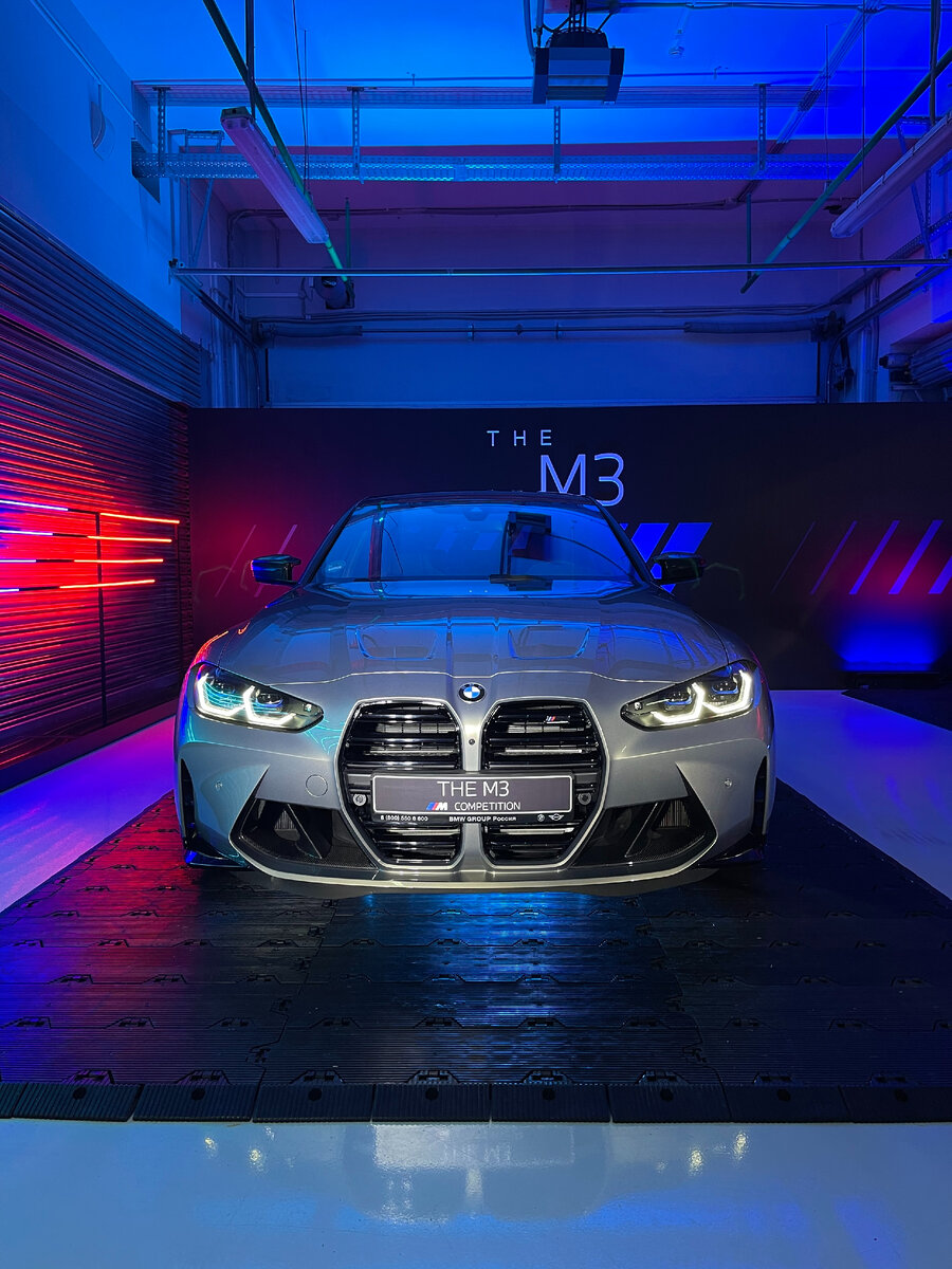 Новый BMW M3 Competition