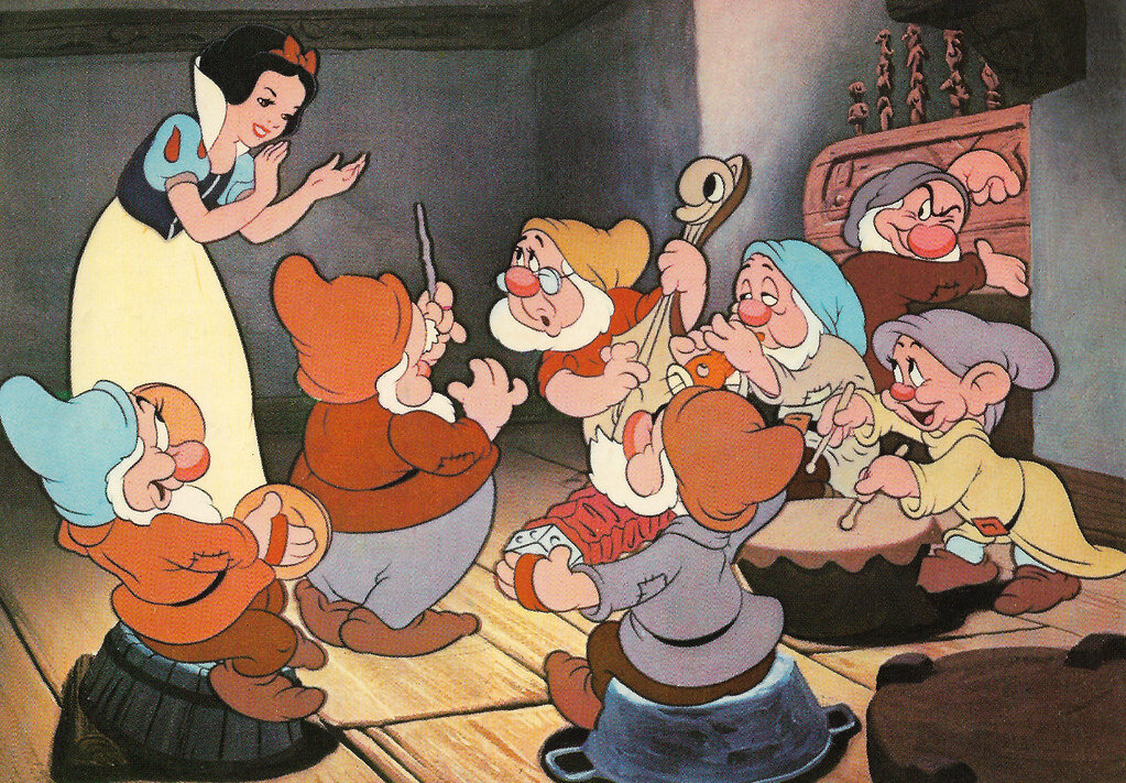 БЕЛОСНЕЖКА И СЕМЬ ГНОМОВ (1937 г)