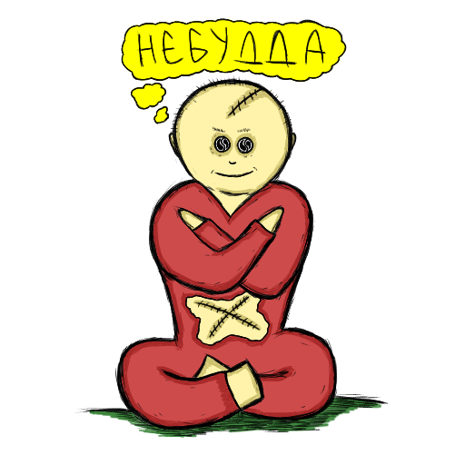 Из набора стикеров в Telegram