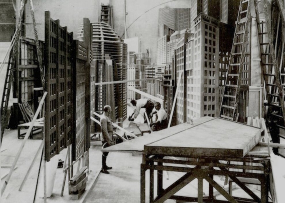 процесс создания "Метрополис"