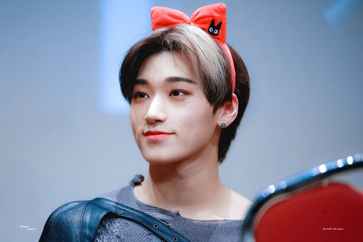 Сан, ATEEZ. Фото взято из интернета.