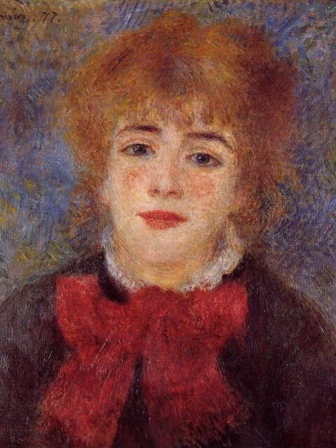 Жанна Самари на первом портрете. Фото: commons.wikimedia.org