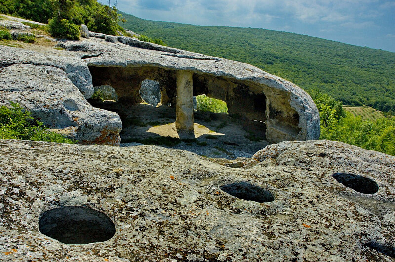 Эски-Кермен, источник фото - сайт https://clck.ru/e4Bm8