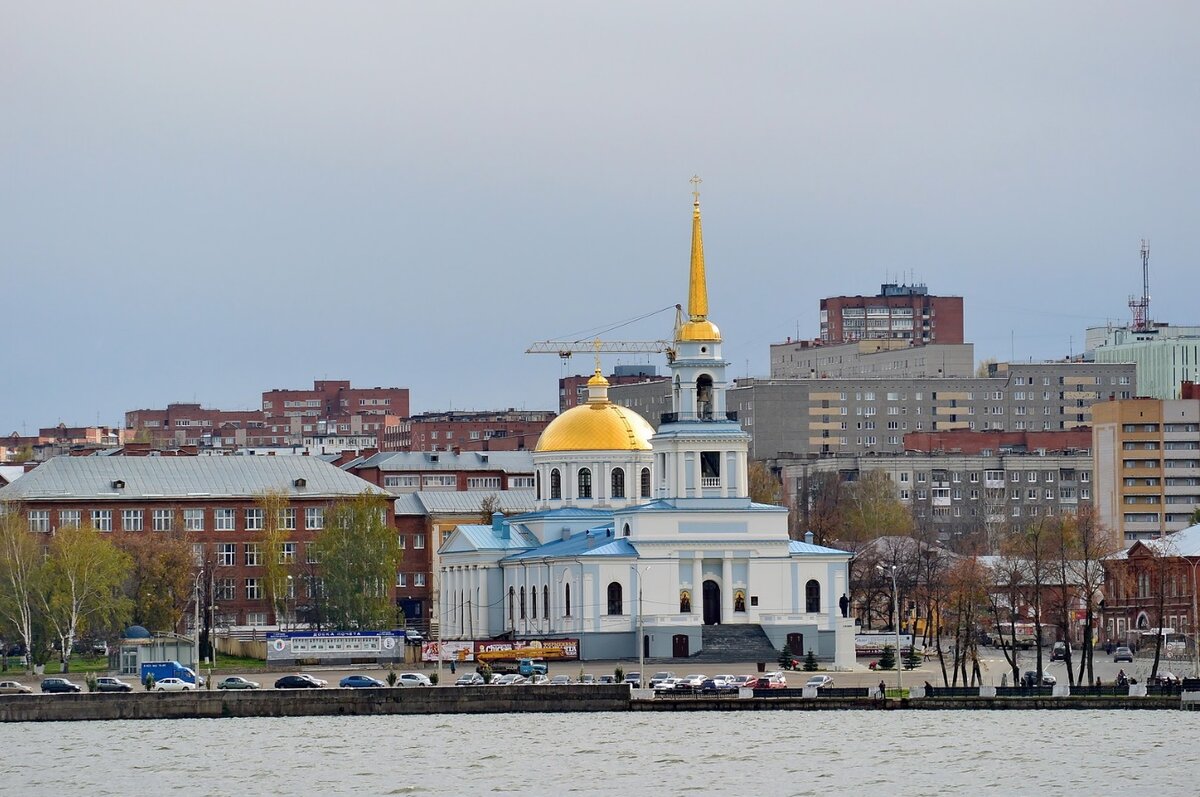 Центр г. Воткинска в 2016 году