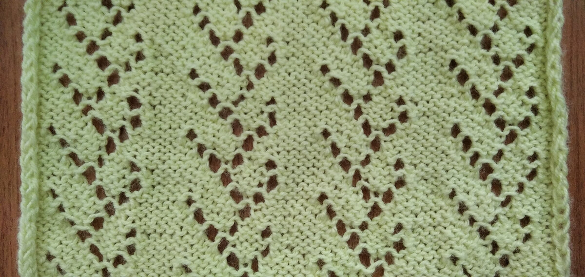 Изнаночная сторона узора