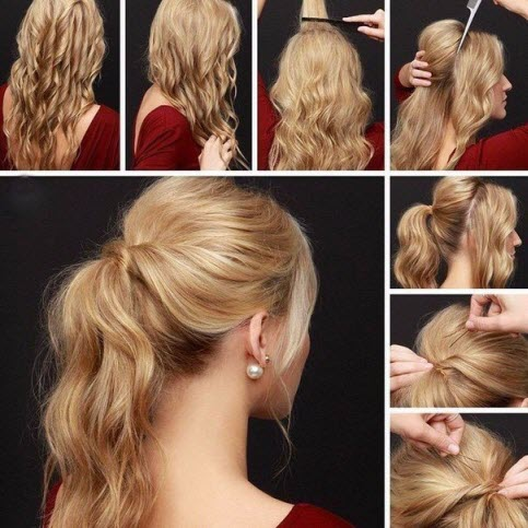 15 причёсок, которые любая девушка сделает за 5 минут оригинально