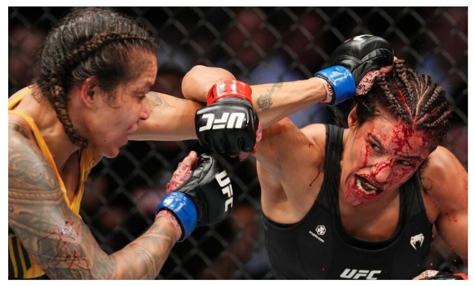    Аманда Нуньес вернула чемпионский пояс. Фото: UFC