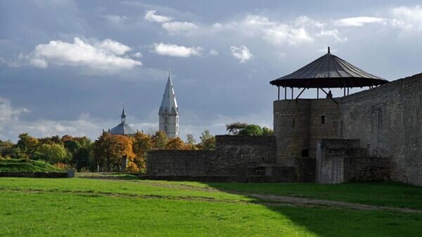 Эстонский город Нарва, старая крепость
