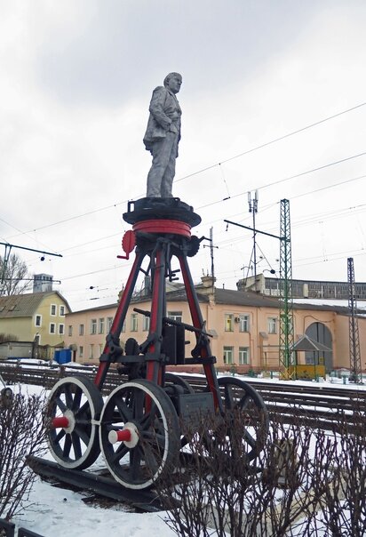  Ленин-на-колёсах в депо Москва, 2016 г.