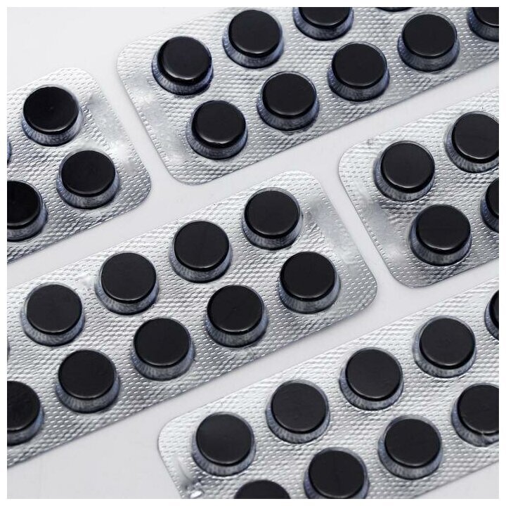 Всем знакомые черные таблеточки