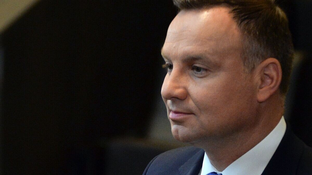    Президент Польши Анджей Дуда на саммите стран-участниц НАТО в Брюсселе. 12 июля 2018© РИА Новости / Алексей Витвицкий