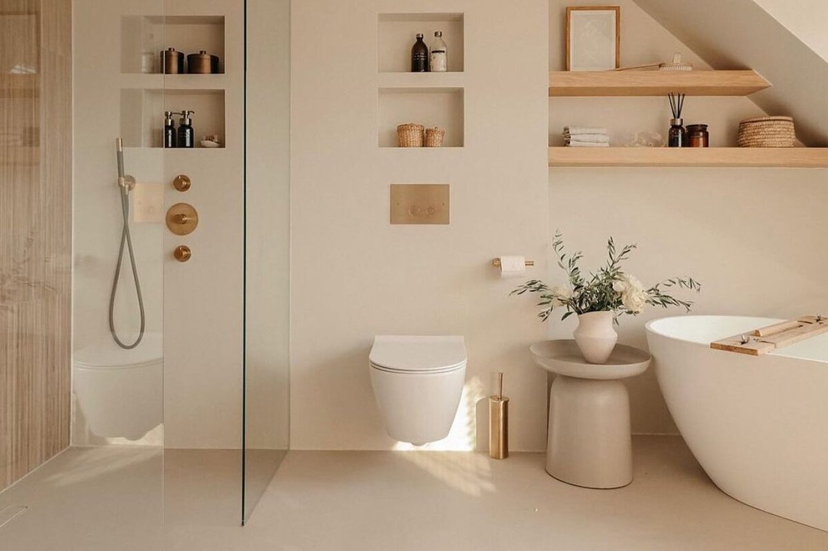     21 цветовое решение для ванной комнаты: вдохновляющие идеи с фото