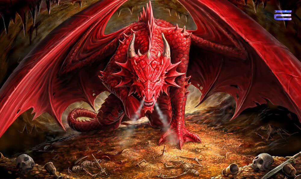 Дракон, чудовище в глазах рыцаря