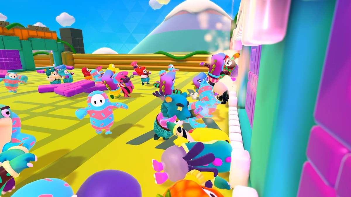 Давка, хаос и упавшие на пол невезунчики — обычное дело для Fall Guys