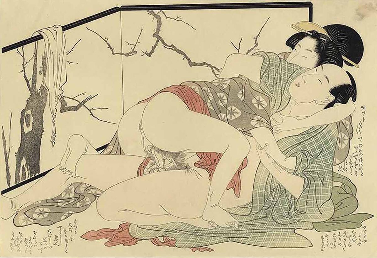 японская живопись и эротика фото 67