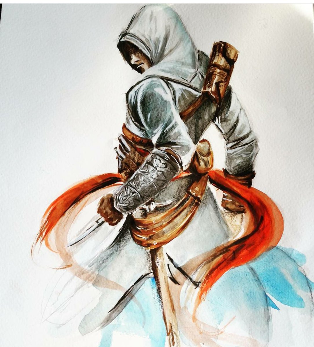 Assassin's Creed Rogue Fan Art  Скульптуры животных, Видеоигры, Тени