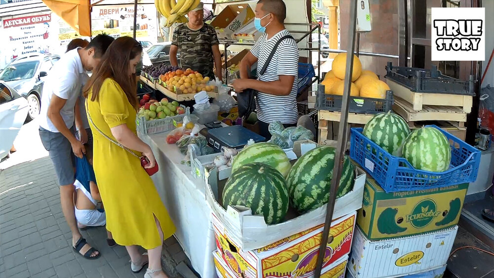 Рынок в Калмыкии