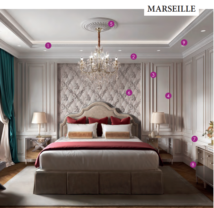 Коллекция Marseille описание состава из каталога Marseille 