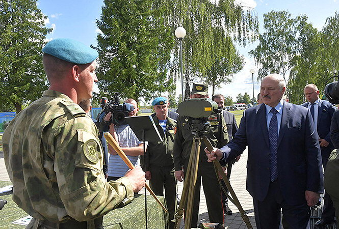 Но разведка доложила точно. Фото president.gov.by
