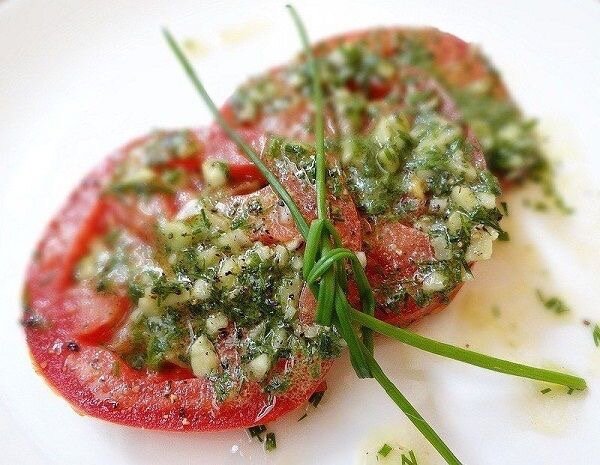 Вариант подачи блюда  