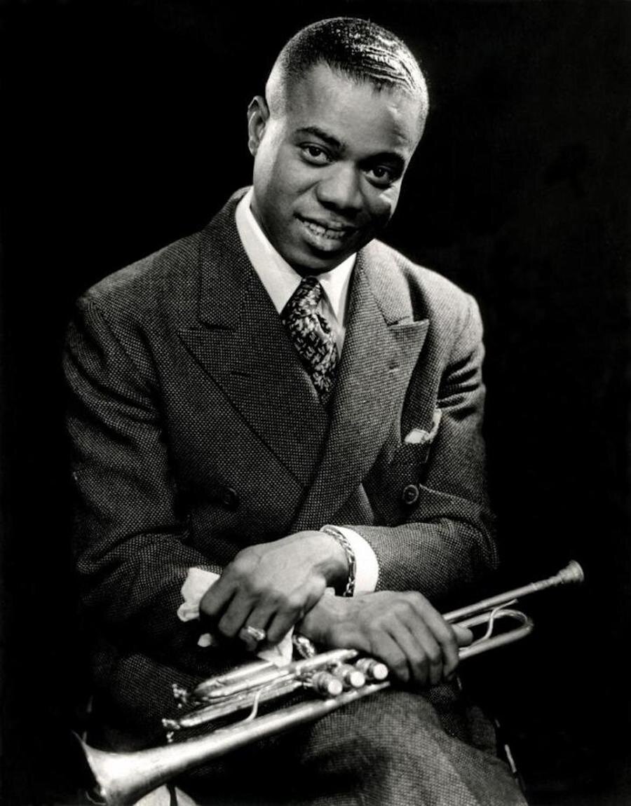 Луи Армстронг в юности