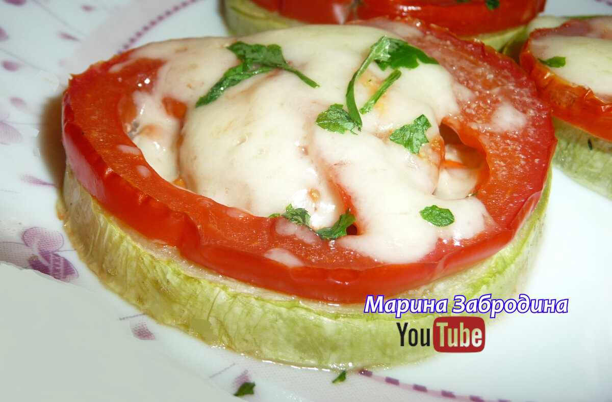 Фаршированные мясом кабачки